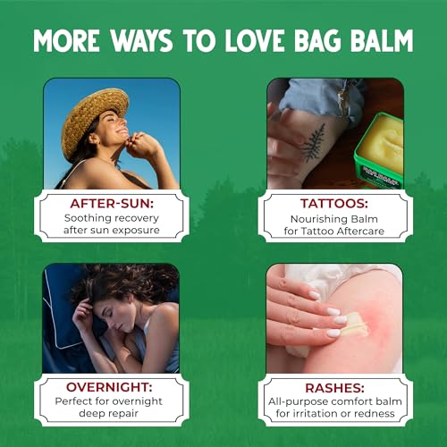 Bag Balm Original Feuchtigkeitscreme mit Lanolin | Vielseitiger Feuchtigkeitsbalsam 4