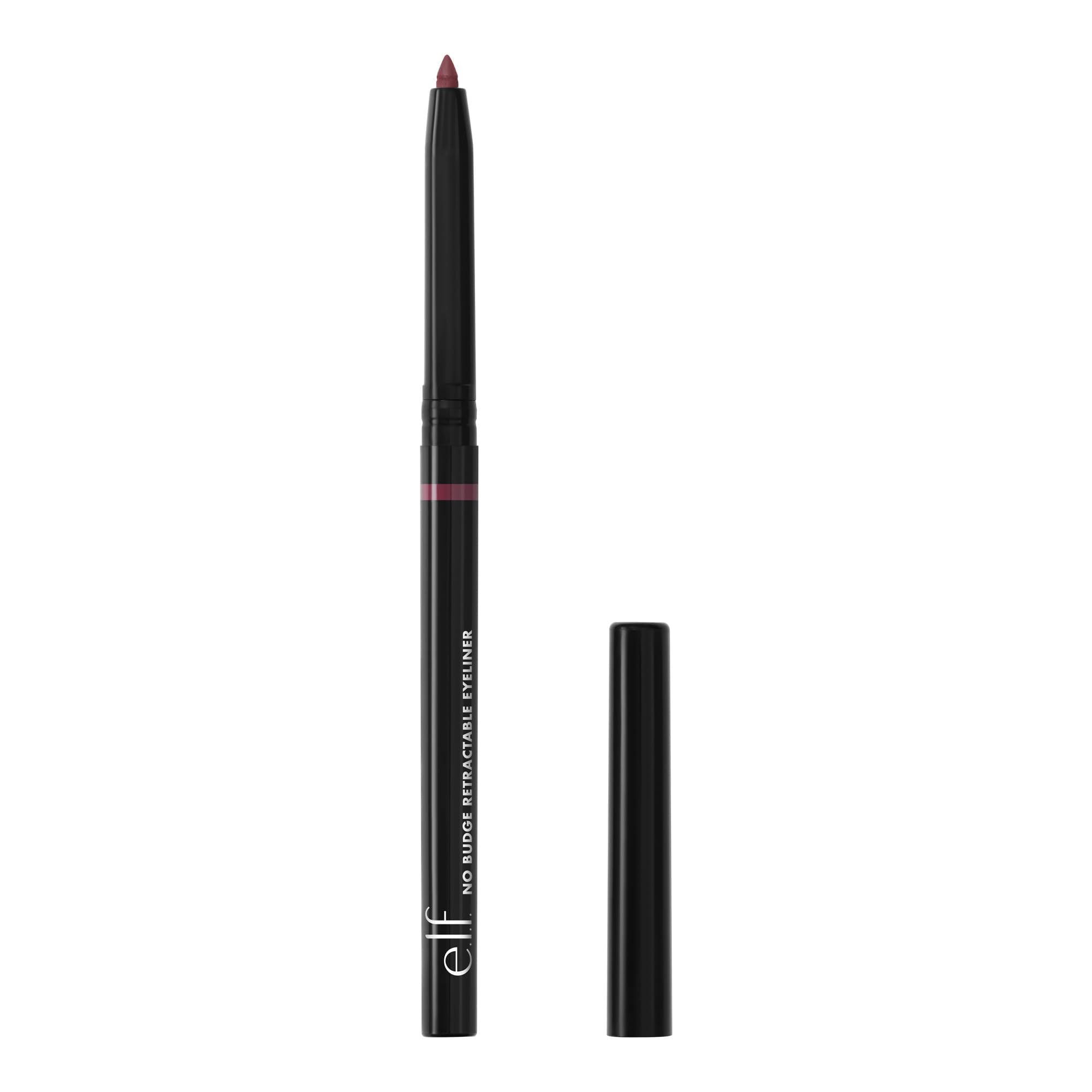 elf No Budge Retractable Eyeliner, cremig, hochpigmentiert &amp; wasserfest, für ausdrucksstarke &amp; definierte Linien, vegan &amp; tierversuchsfrei, Rubinrot 1