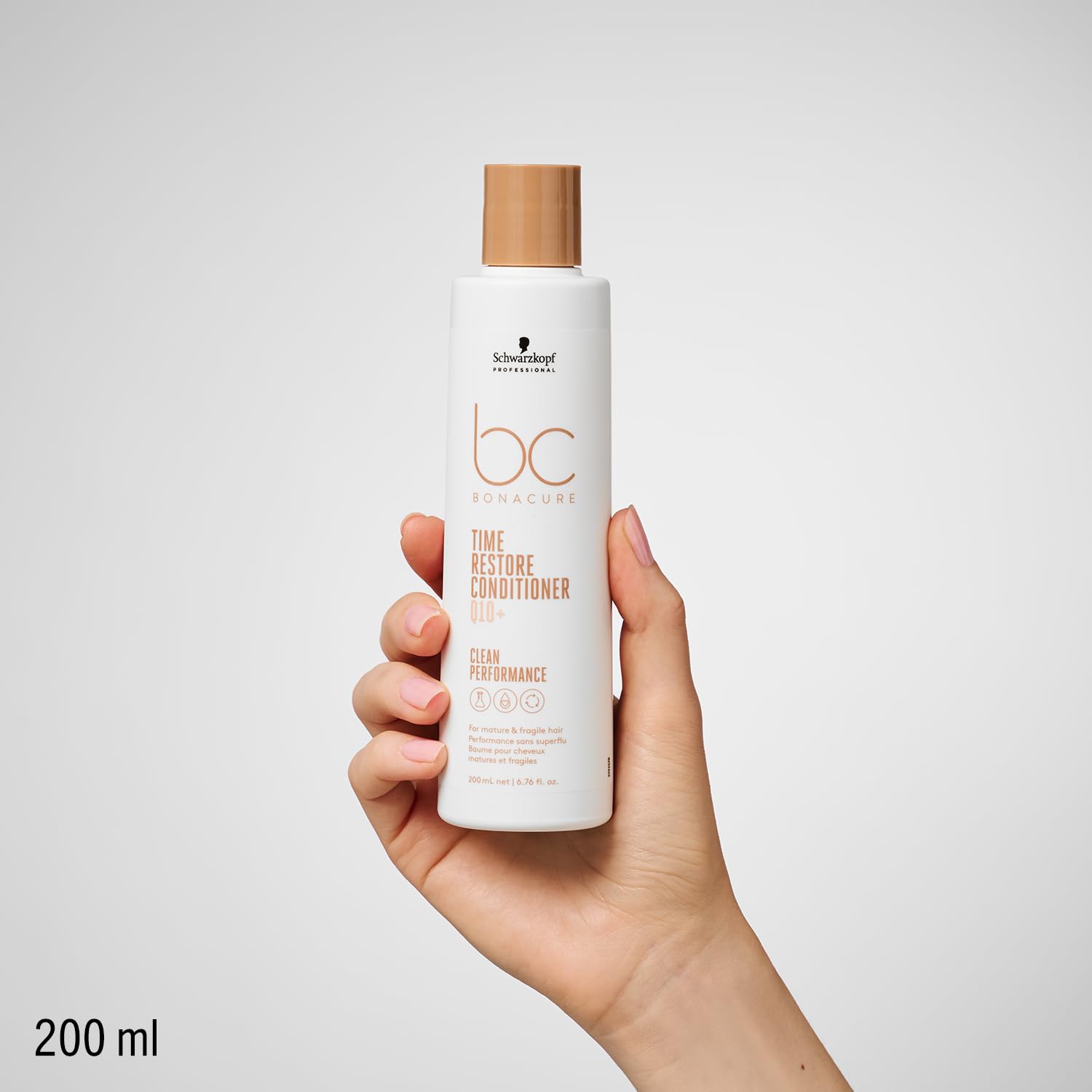 Schwarzkopf BC Bonacure Time Restore Conditioner Q10+ for Mature, Fragile Hair 200ml