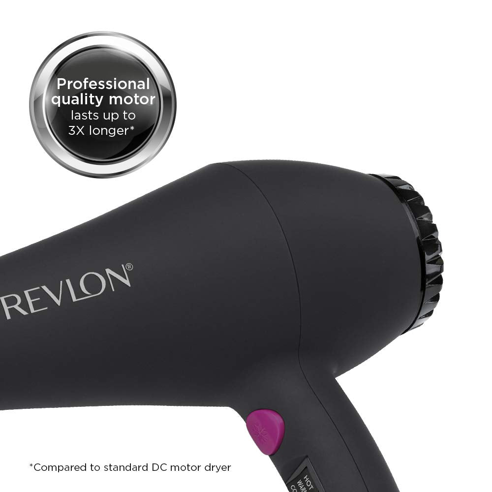 Revlon Perfect Heat 2000W Smooth Brilliance AC Motor Hair Dryer RVDR5251