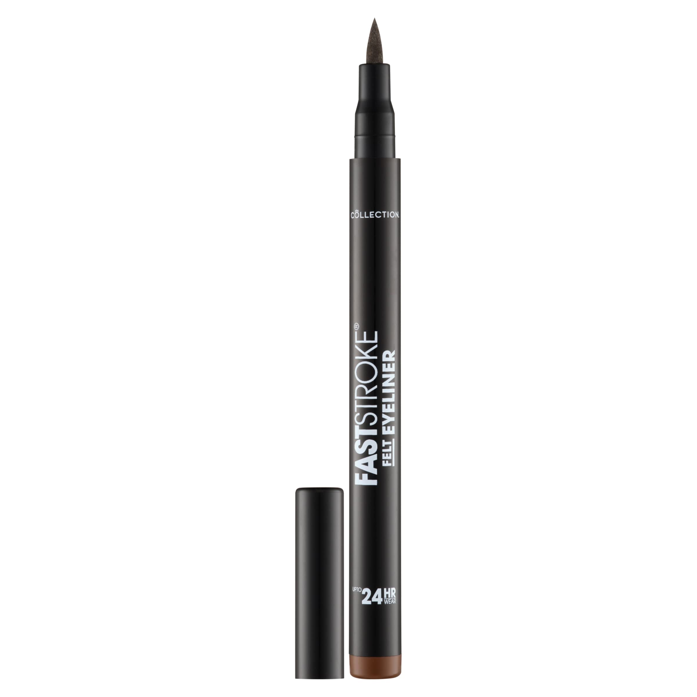 Collection Cosmetics Fast Stroke Felt Tip Eyeliner for Up to 24 Hour Wear