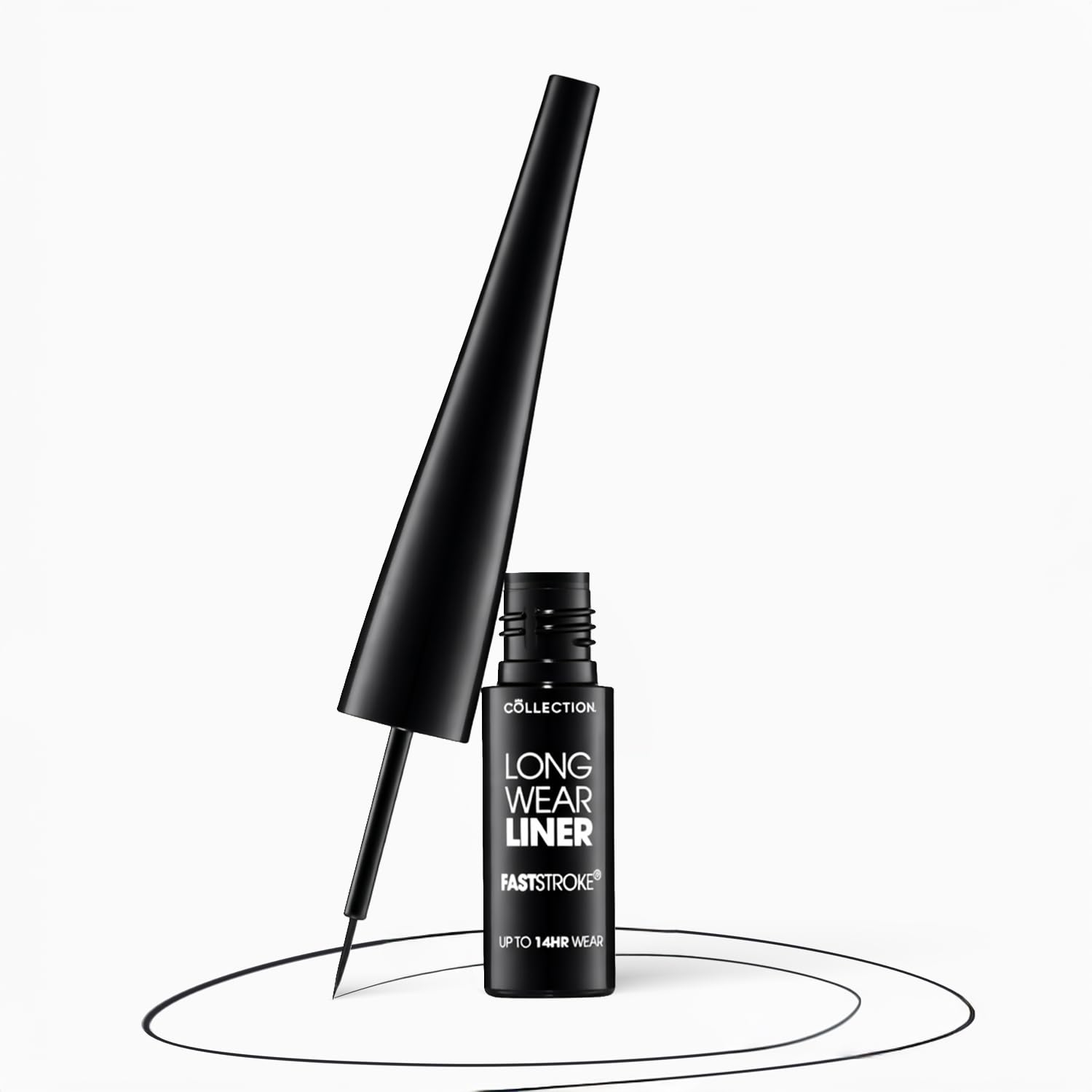 Collection Cosmetics Fast Stroke Long Wear Felt Tip Eyeliner - 14-Hour Ultra-Black Pigment 5