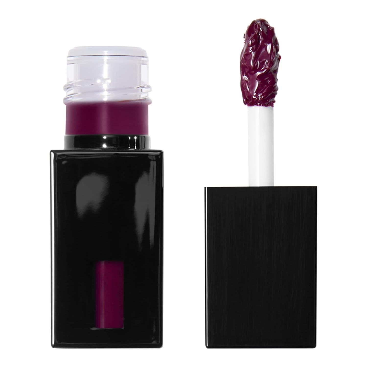 elf Cosmetics Glossy Lip Stain, leichter, langanhaltender Lippenstift für einen Hauch von Farbe und subtilen Glanz, Berry Queen