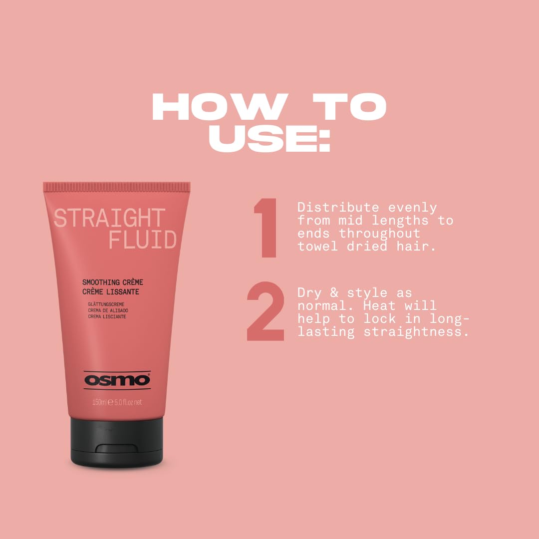Osmo Keratin Straightening Fluid for Frizz Control and Heat Protection 3