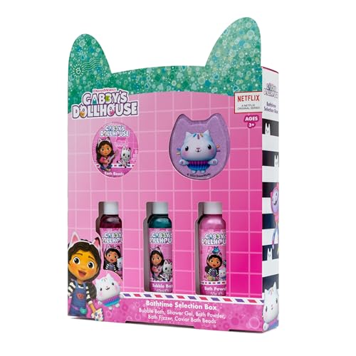 DREAMWORKS GABBY'S DOLLHOUSE Children's Bath Selection Box Gift Set