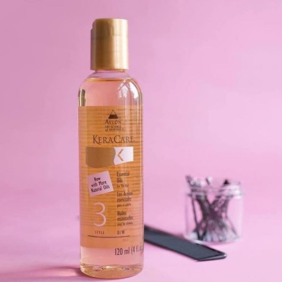 KeraCare Essential Oils Style 3 - Moisturizing & Sheen Enhancer, 120ml/4 fl. Oz