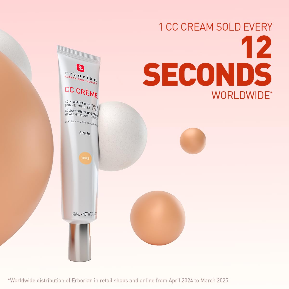 Erborian CC Cream with Centella Asiatica - Caramel - Color Correcting Cream for Healthy Glow 8