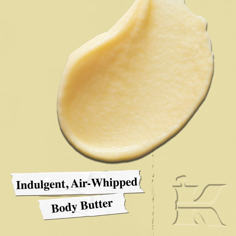 Kiehl's Creme de Corps Whipped Body Butter - Rich Hydrating Moisturizer