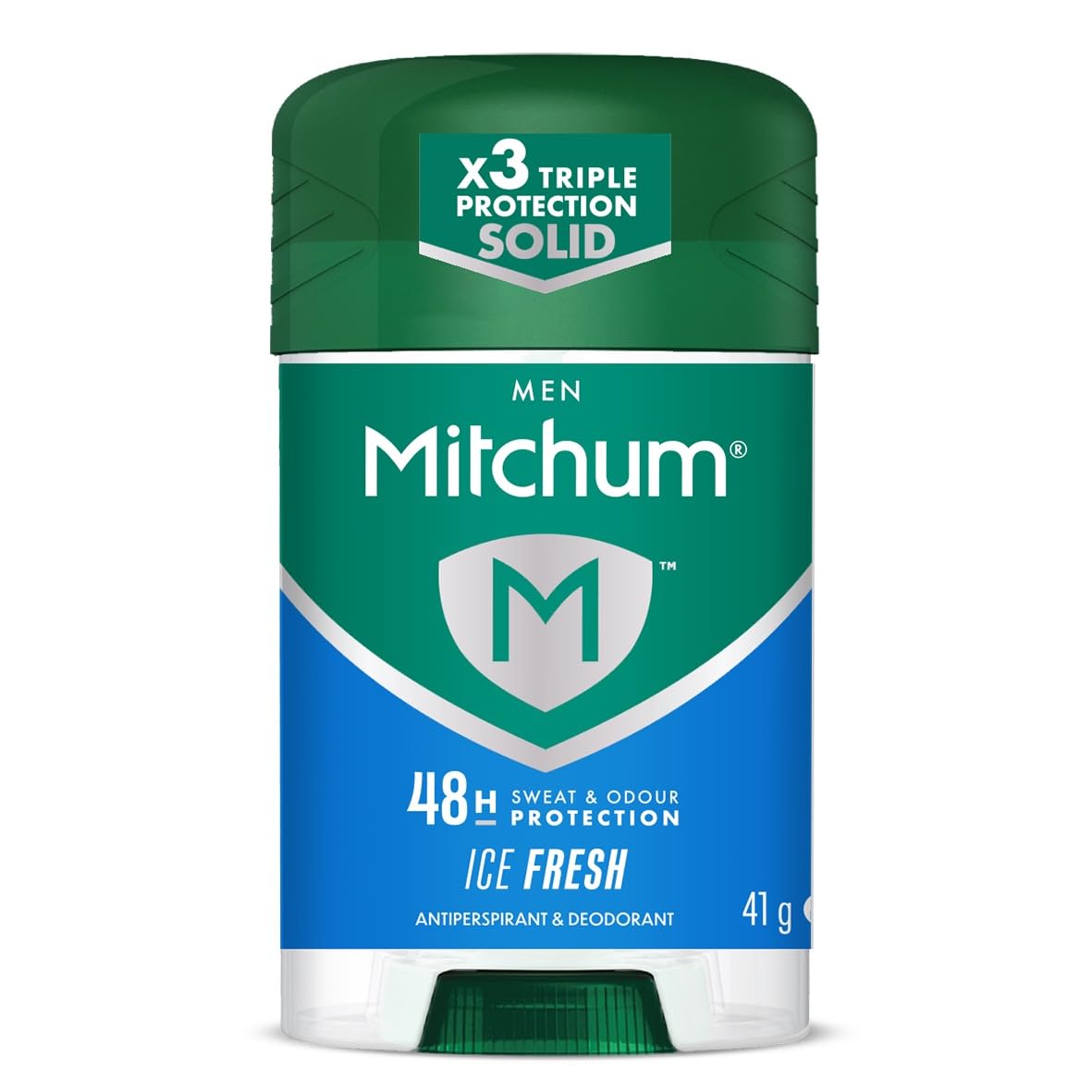 Mitchum Men Triple Odor Defense 48HR Protection Stick Deodorant, Ice Fresh Scent