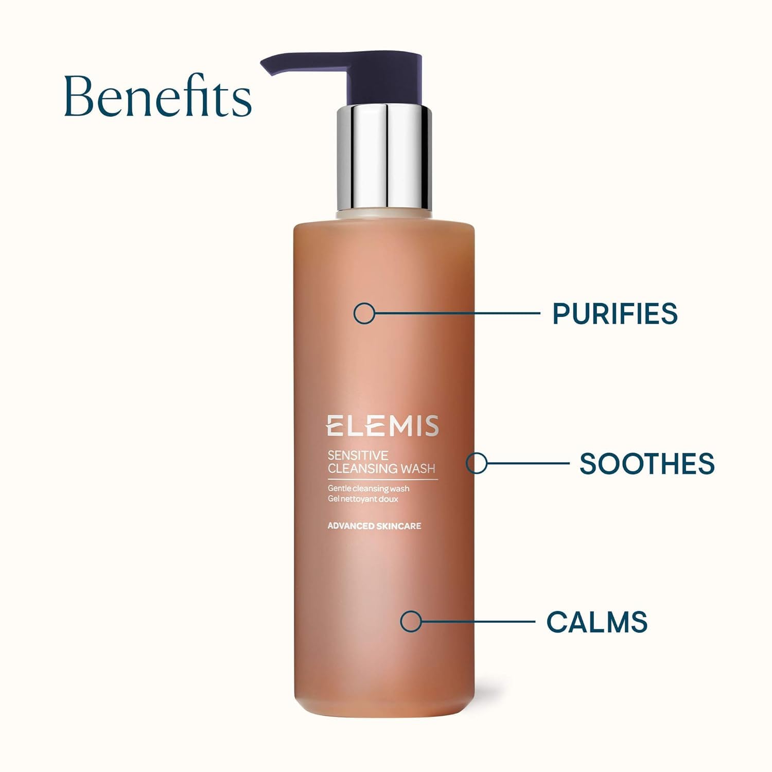 ELEMIS Sensitive Cleansing Face Wash - Gentle Cleanser to Purify and Soothe Skin 4