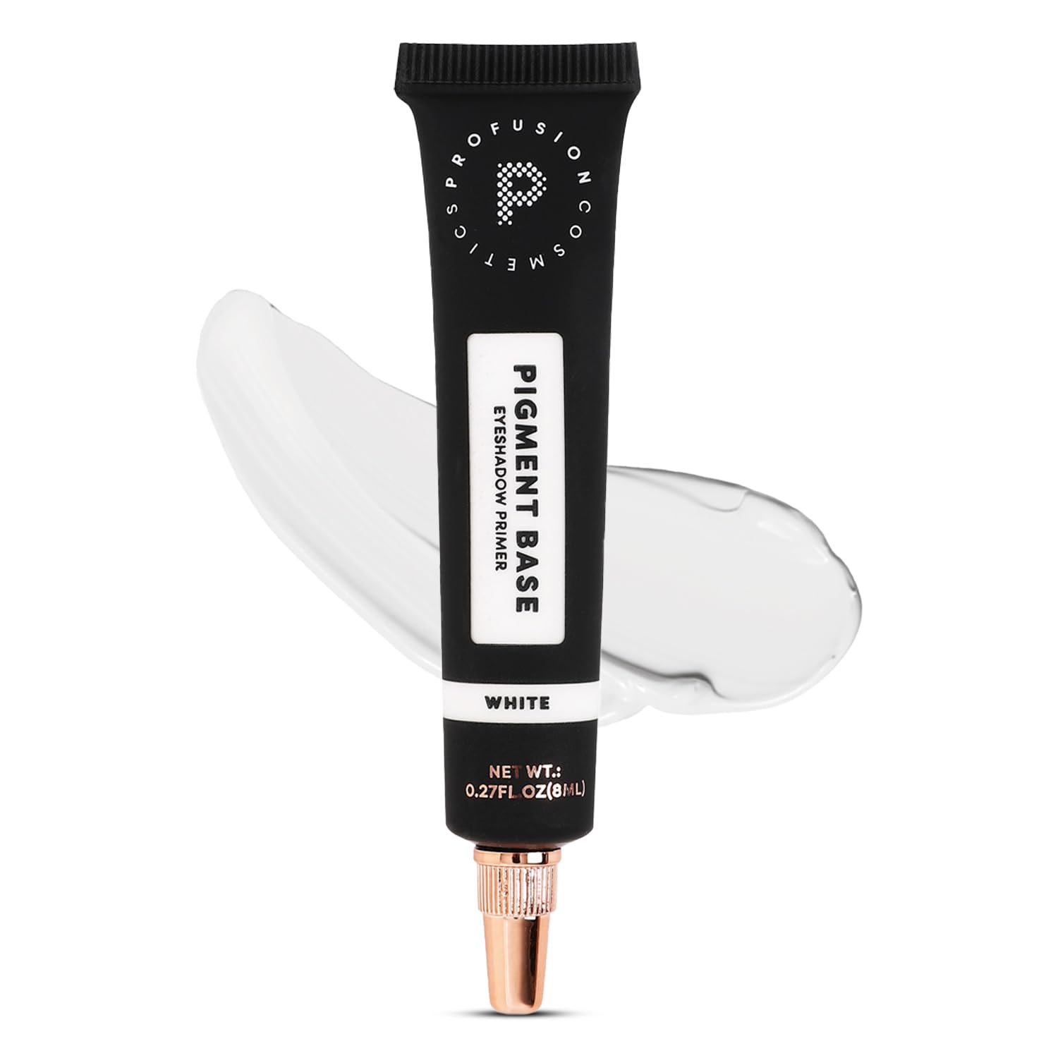 Profusion Cosmetics Pigment Base Eyeshadow Primer - Long Lasting, Creamy White Base
