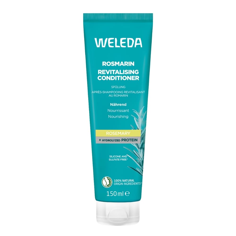 Weleda Rosemary Revitalising Conditioner for Thinning Hair, Natural & Organic, 150ml