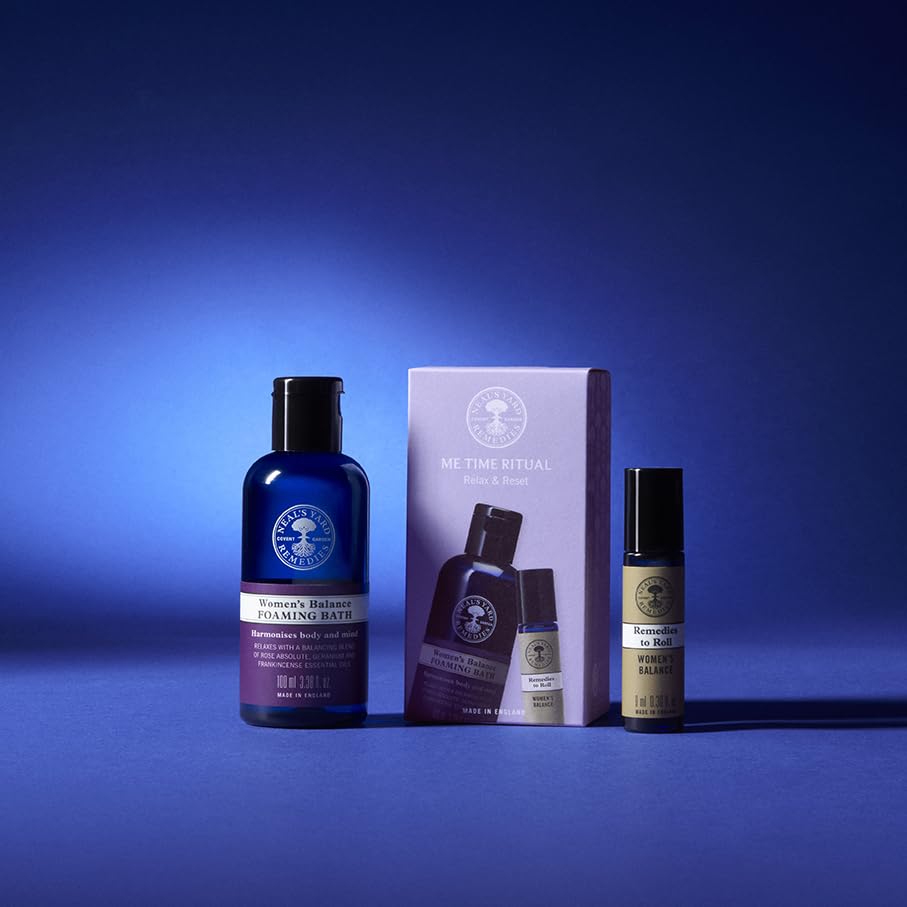 Neal's Yard Remedies Me Time Ritual Gift Set with Foaming Bath Wash 4