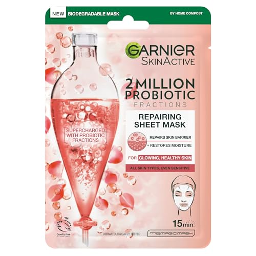 Garnier 12-Piece Sheet Mask Gift Set: Hydrating Face & Eye Masks with Hyaluronic Acid 13