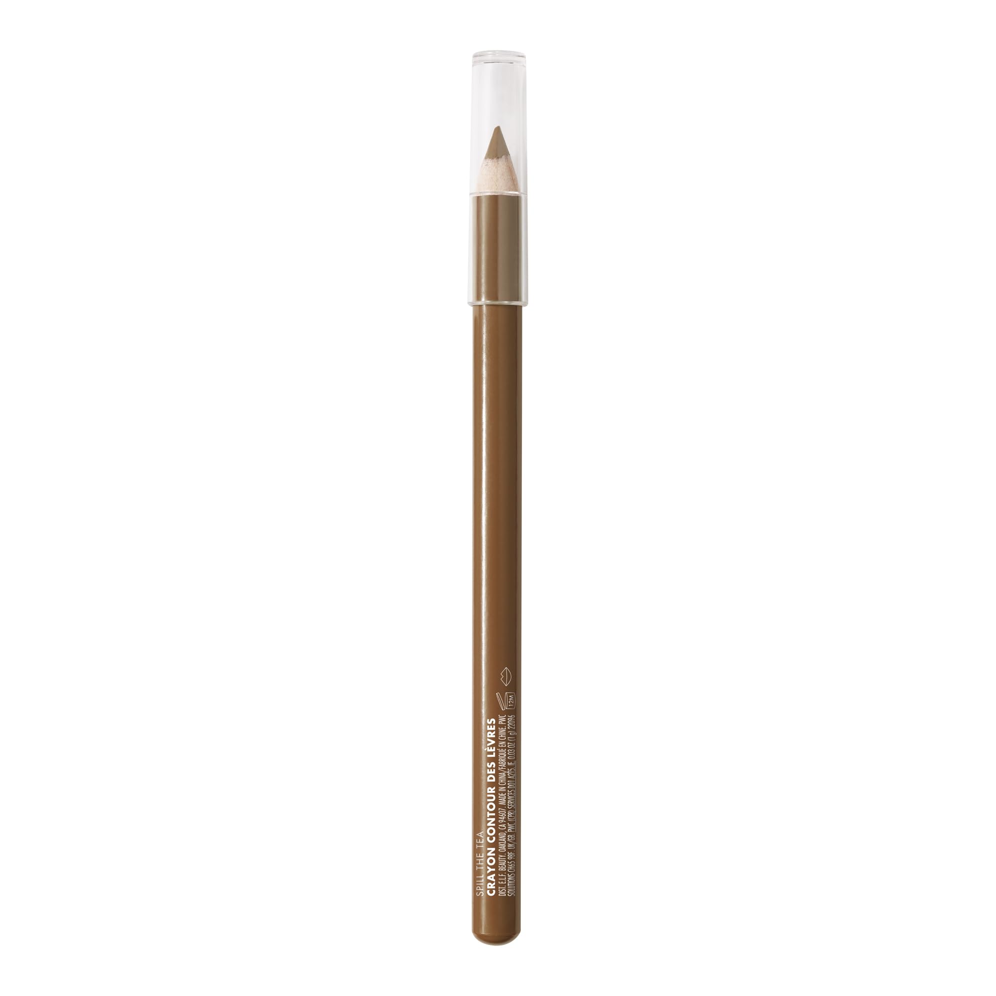 e.l.f. Cream Glide Lip Liner - Spill the Tea for Precise Definition 7
