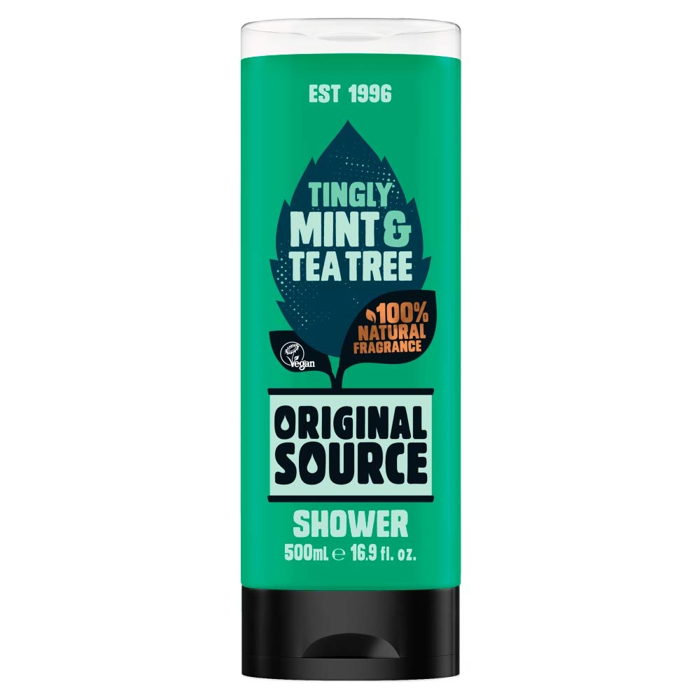 Original Source Mint & Tea Tree Shower Gel Body Wash, 500ml