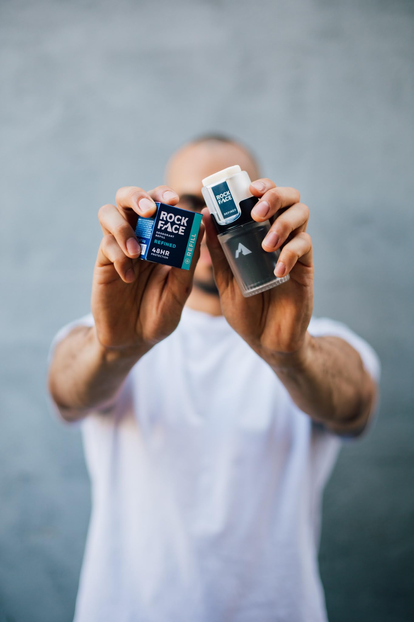 Rock Face Natural Deodorant Refill for Men - Refined Scent, 48 Hour Protection 5