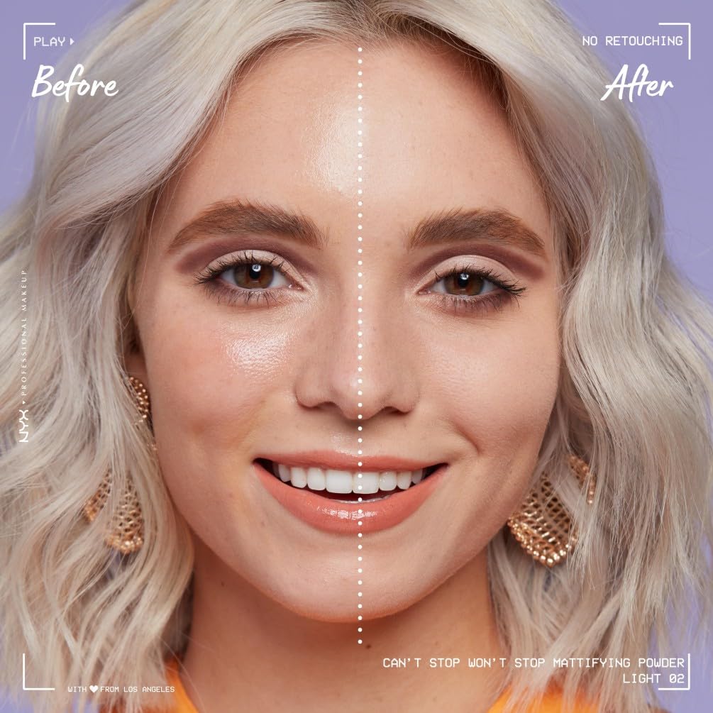 NYX Professional Makeup Can't Stop Won't Stop Mattifying Powder - Light Shade 5