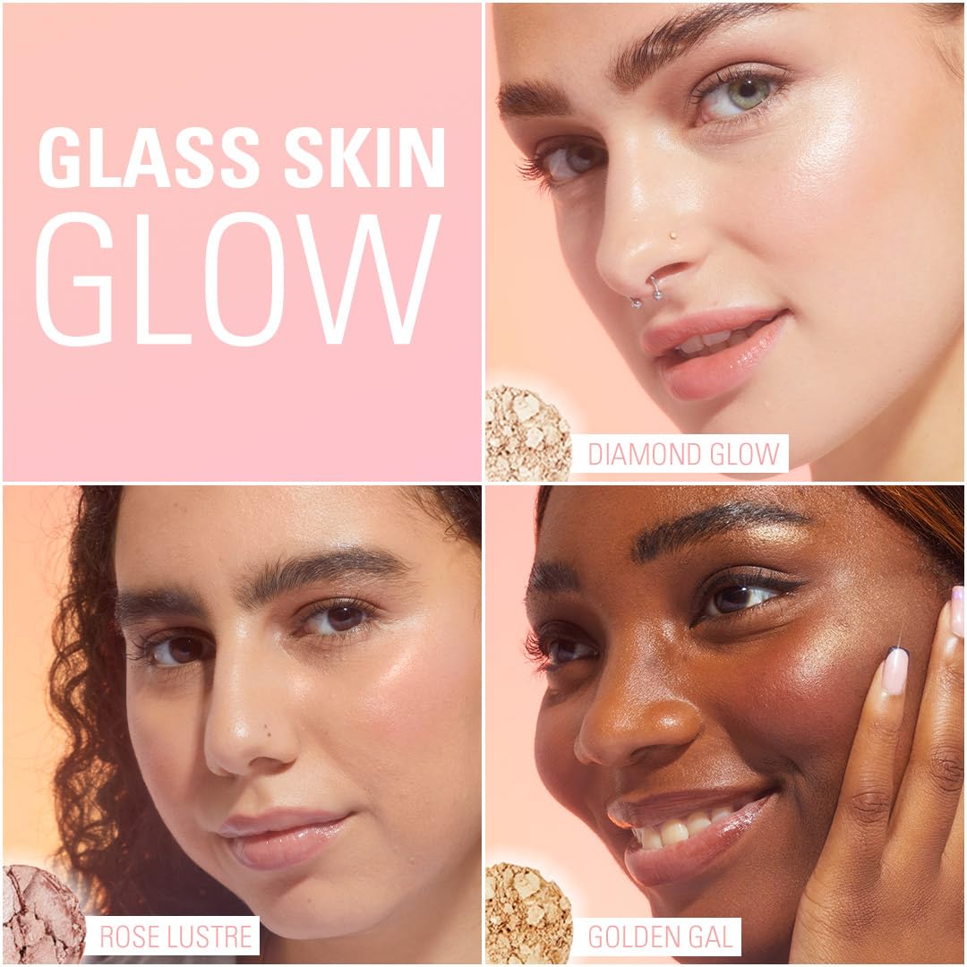 Makeup Revolution Beam Bright Highlighter Powder to Liquid Formula in Pink Seduction 5