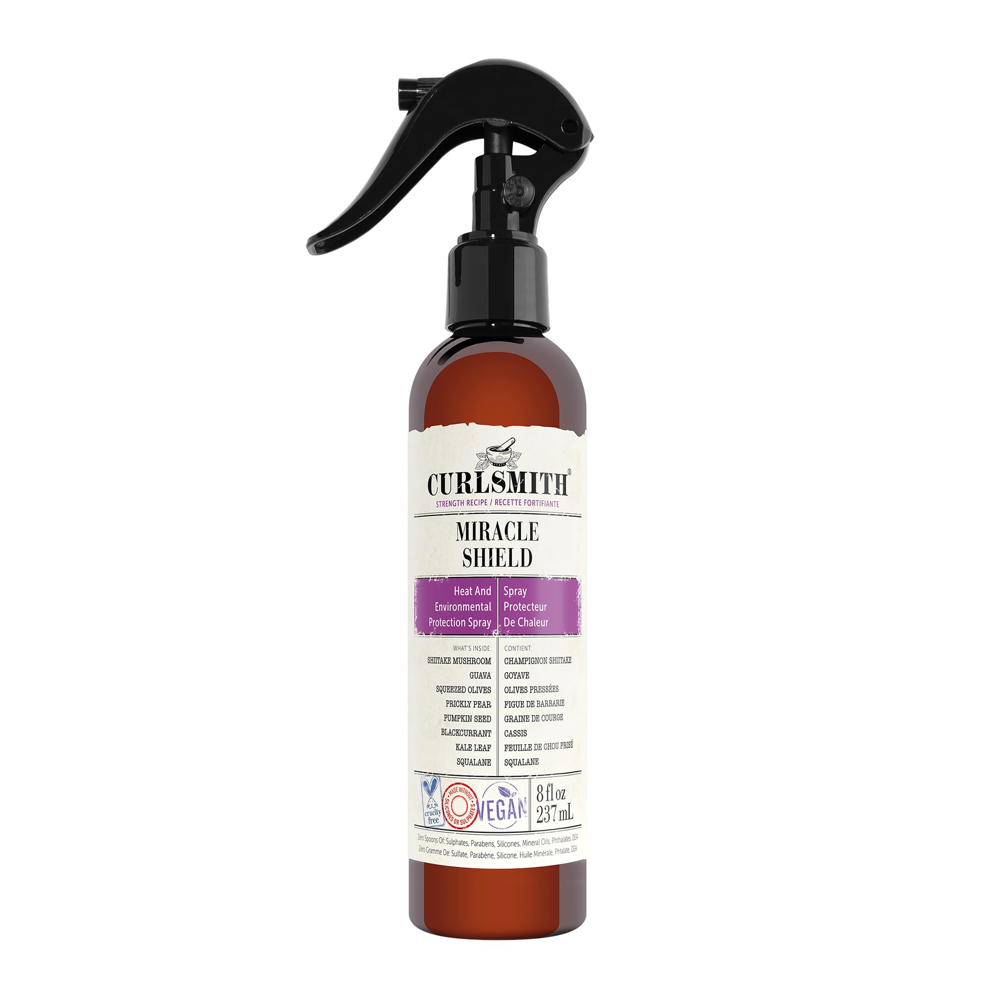 Curlsmith Miracle Shield Protein-Rich Hair Protection Spray for All Curls