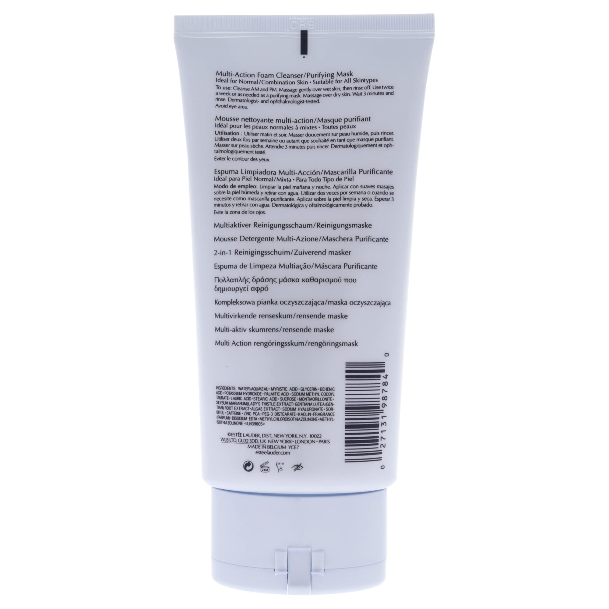 Estée Lauder Perfectly Clean Multi-Action Foam Cleanser & Purifying Mask 150 ml