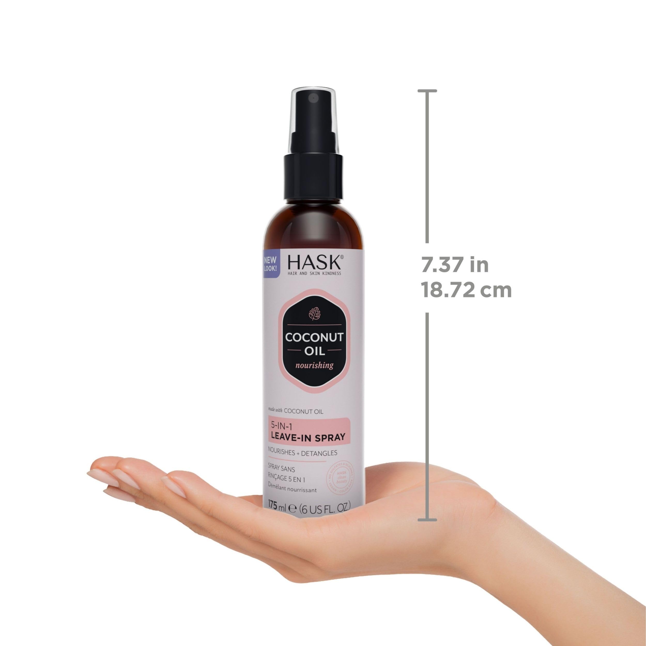 HASK Coconut Nourishing 5-in-1 Leave-In Conditioner for All Hair Types 9