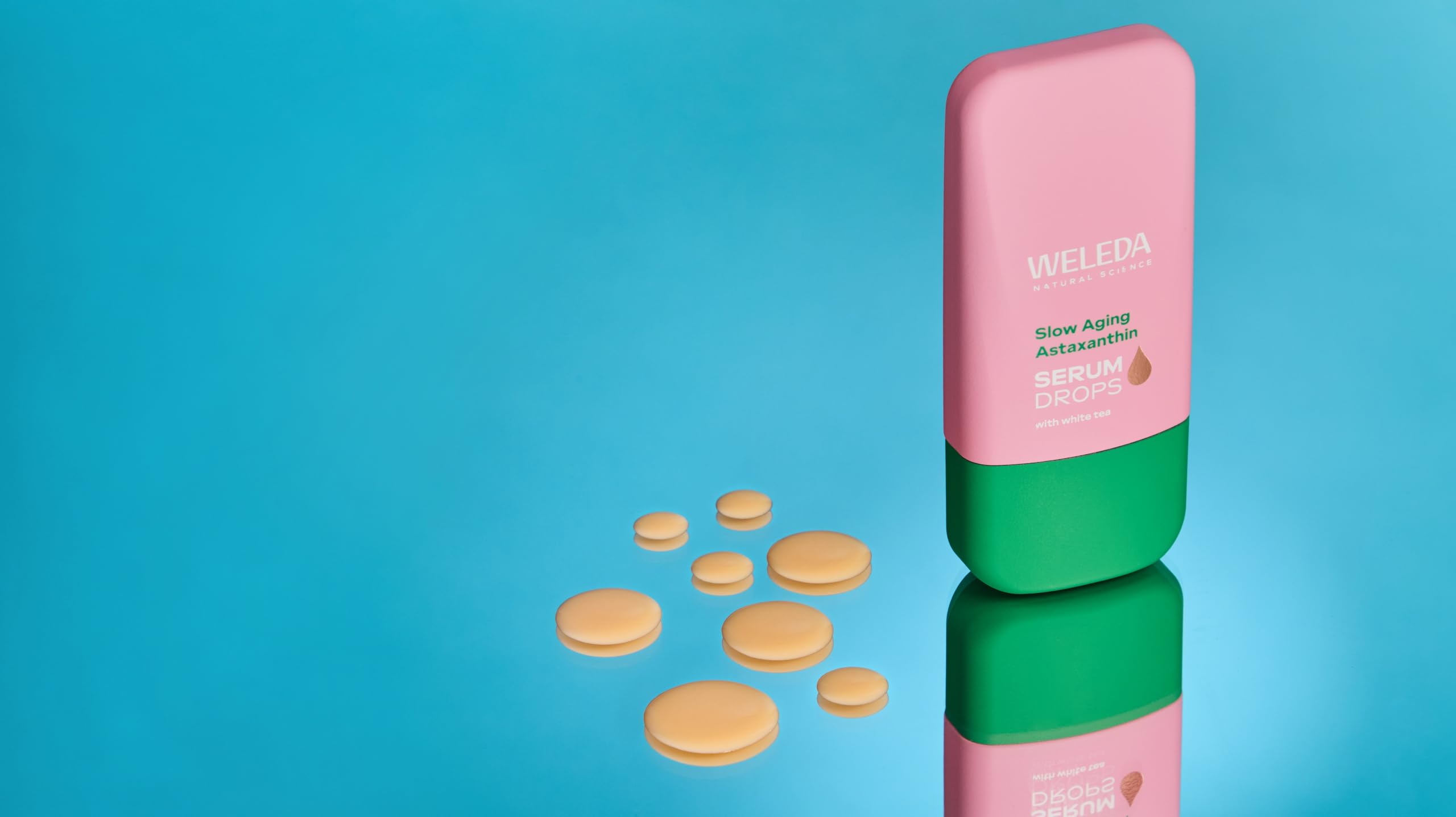 Weleda Slow Aging Astaxanthin Face Serum Drops with White Tea for Cell Protection, 30ml 10