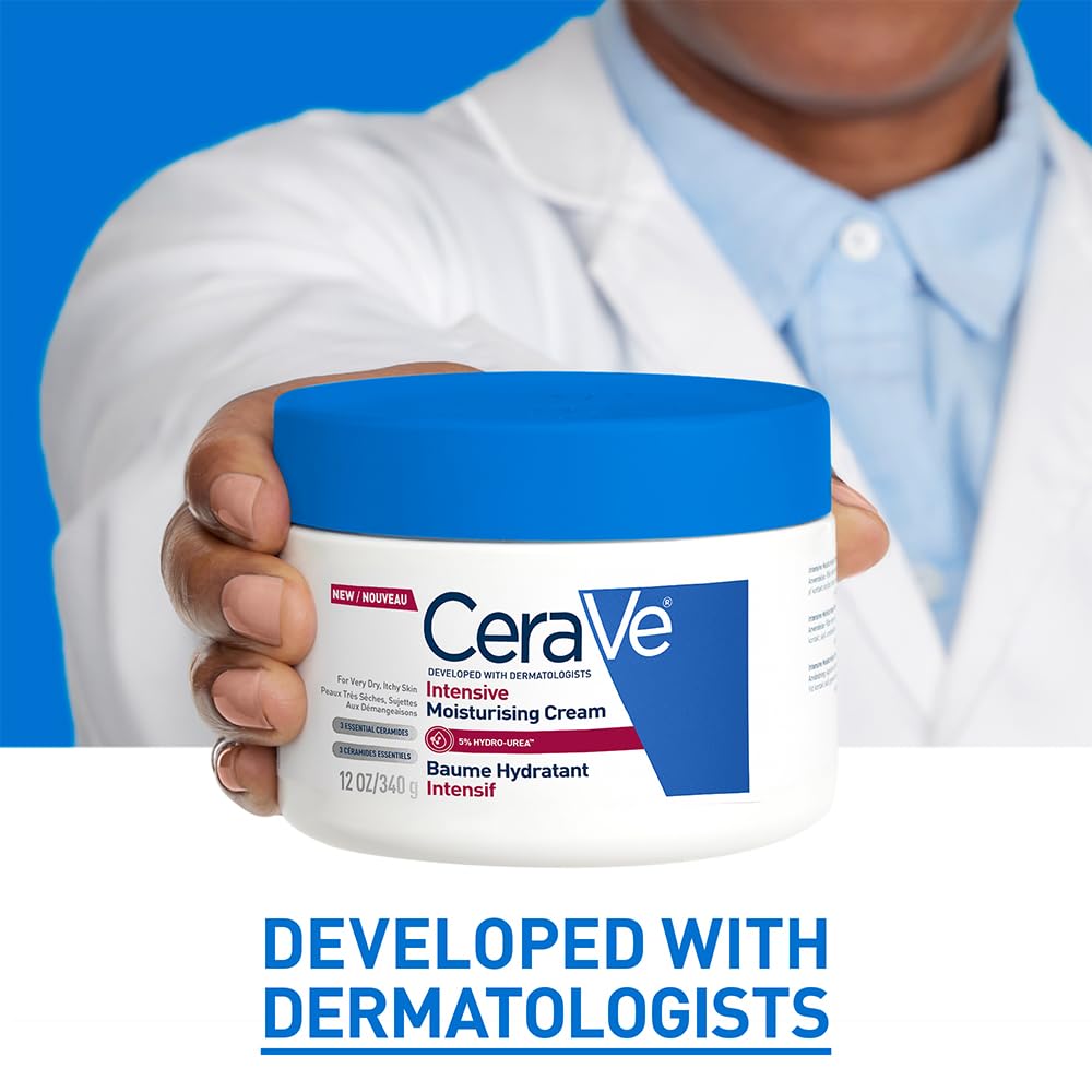 CeraVe Intensive Moisturising Cream Body Moisturiser with Hyaluronic Acid 6