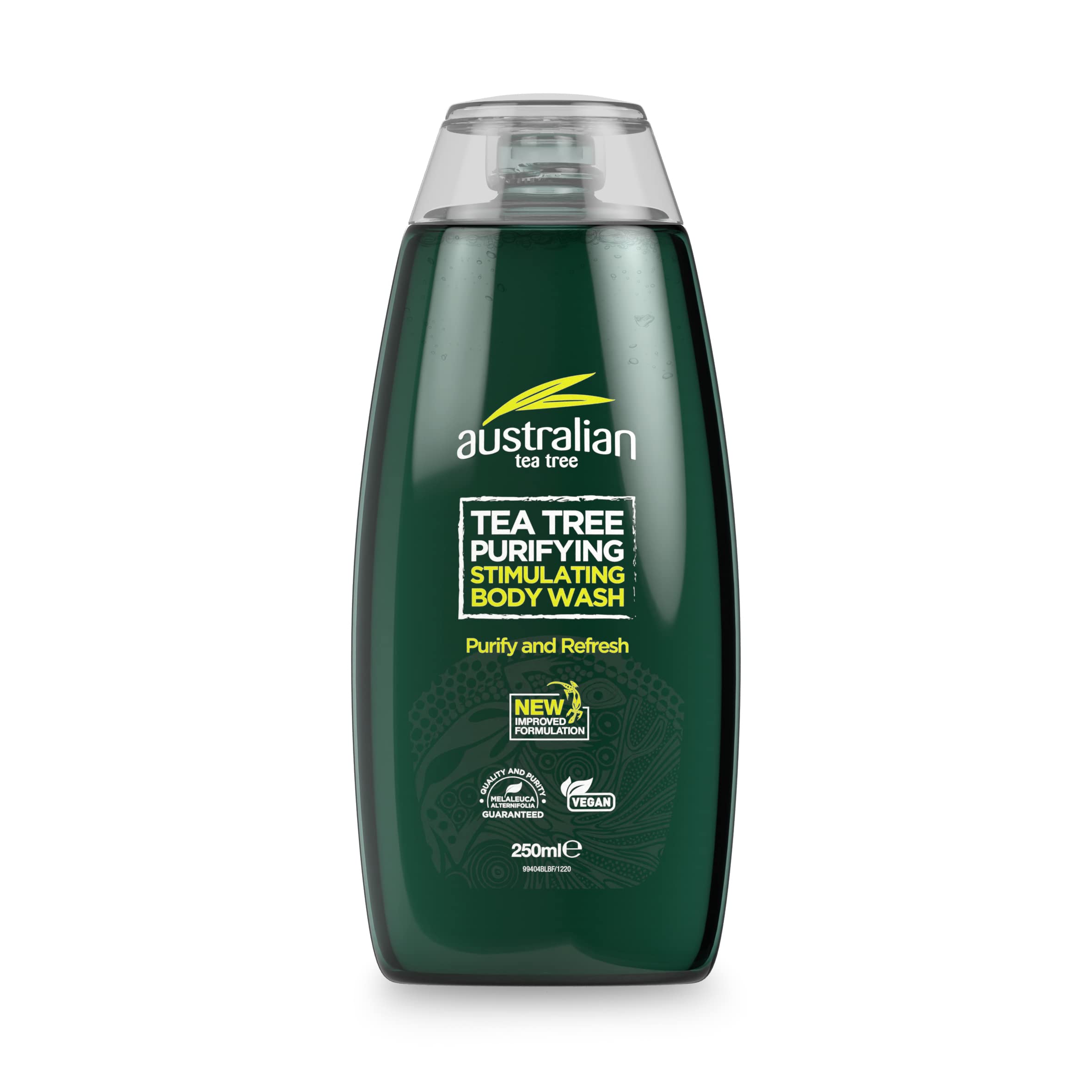 Australian Tea Tree Deep Cleansing Skin Wash (Pack of 3, 250ml) with Lemongrass & Eucalyptus
