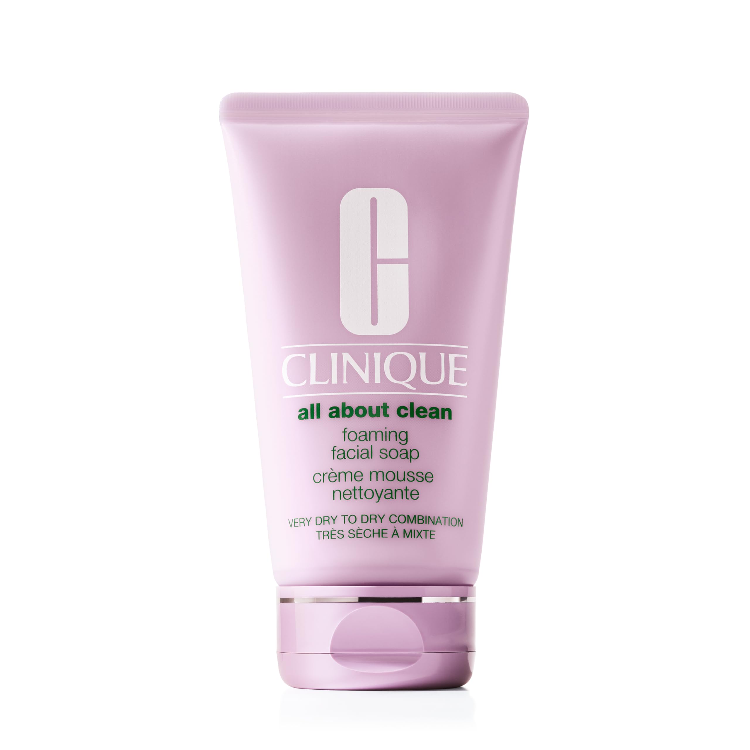 Clinique All About Clean Foaming Face Soap with Hyaluronic Acid + Glycerin