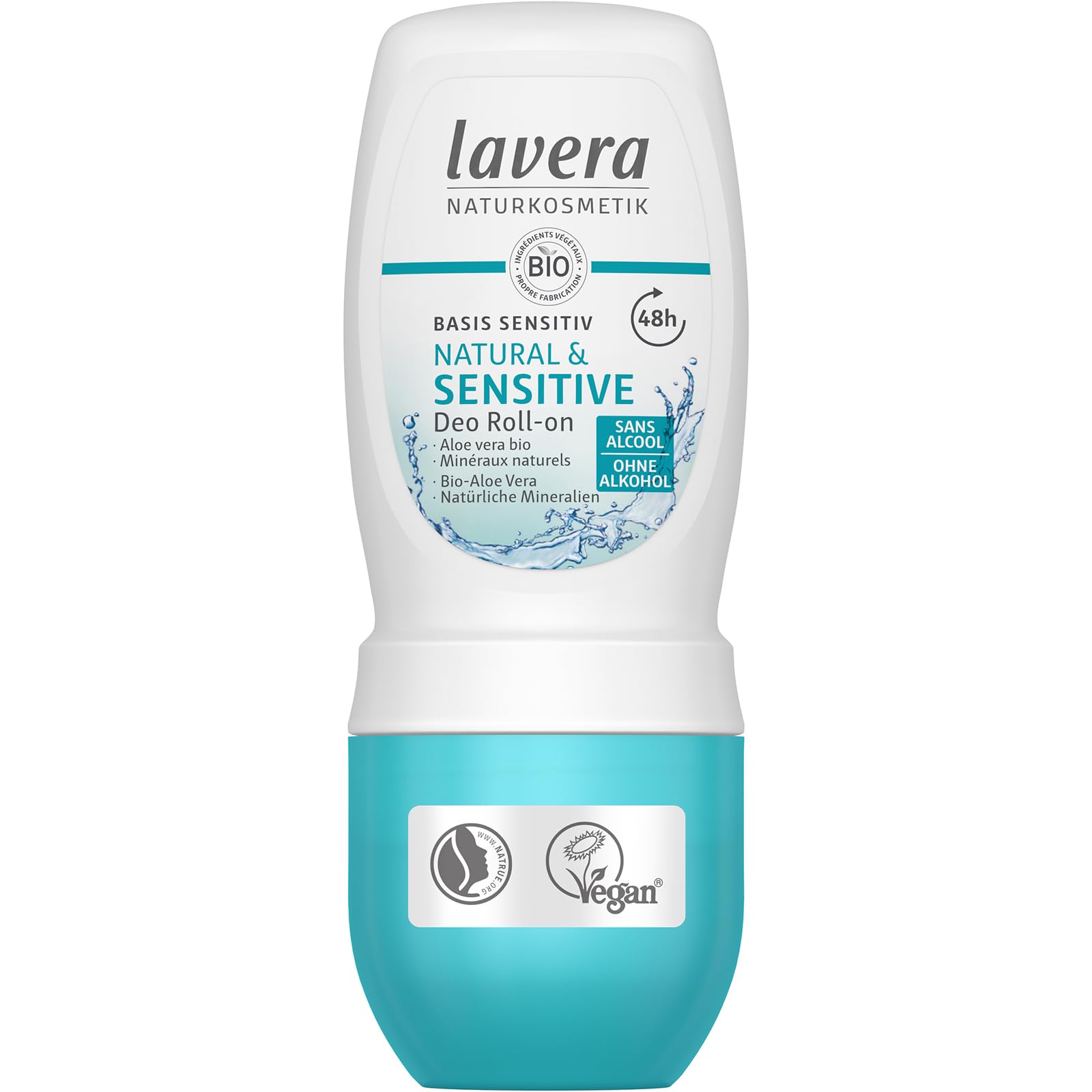 lavera Deo Roll-On basis sensitiv Natural & Sensitive 48h Protection - Vegan