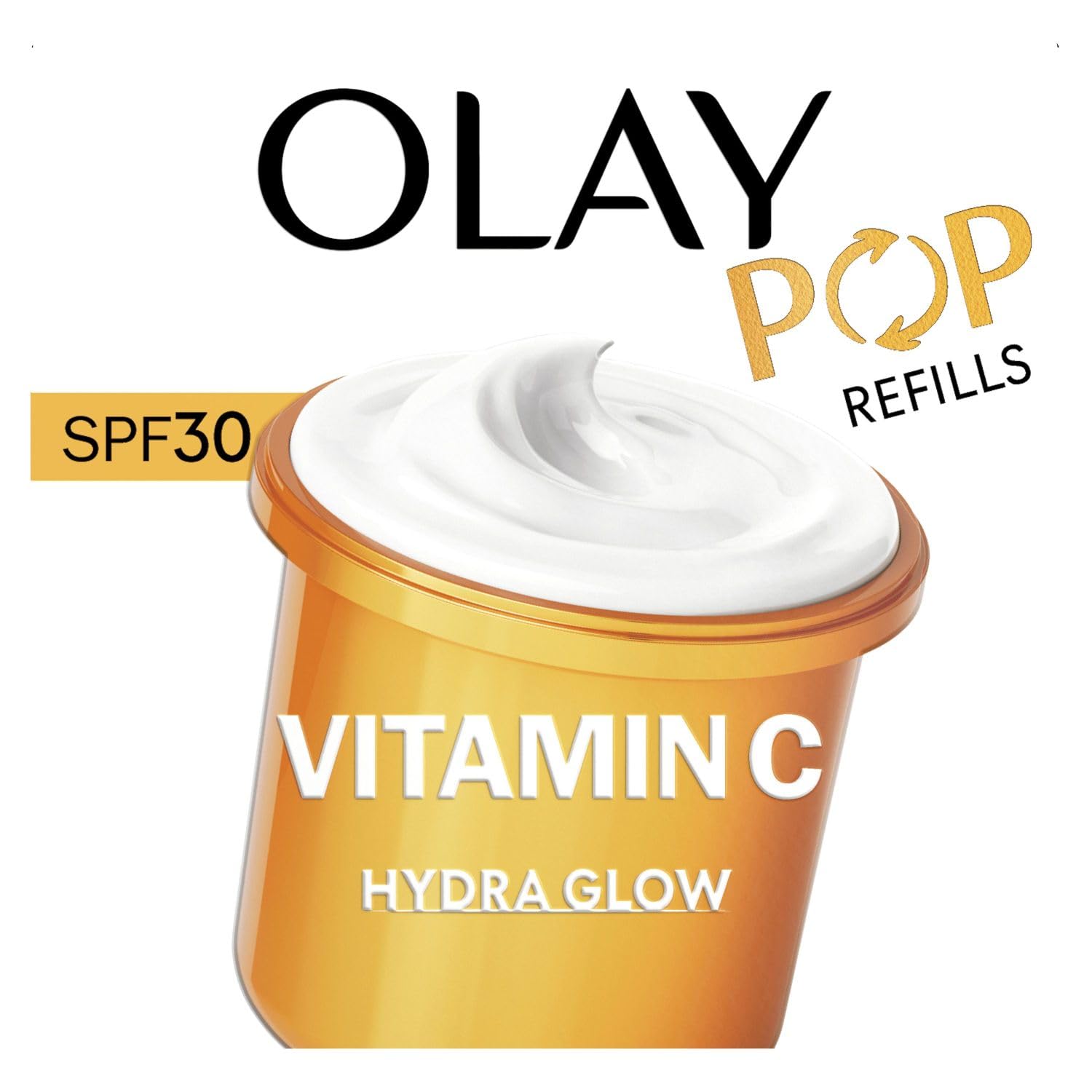 Olay Vitamin C Moisturiser with SPF 30 Refill | Brightening & Even Tone