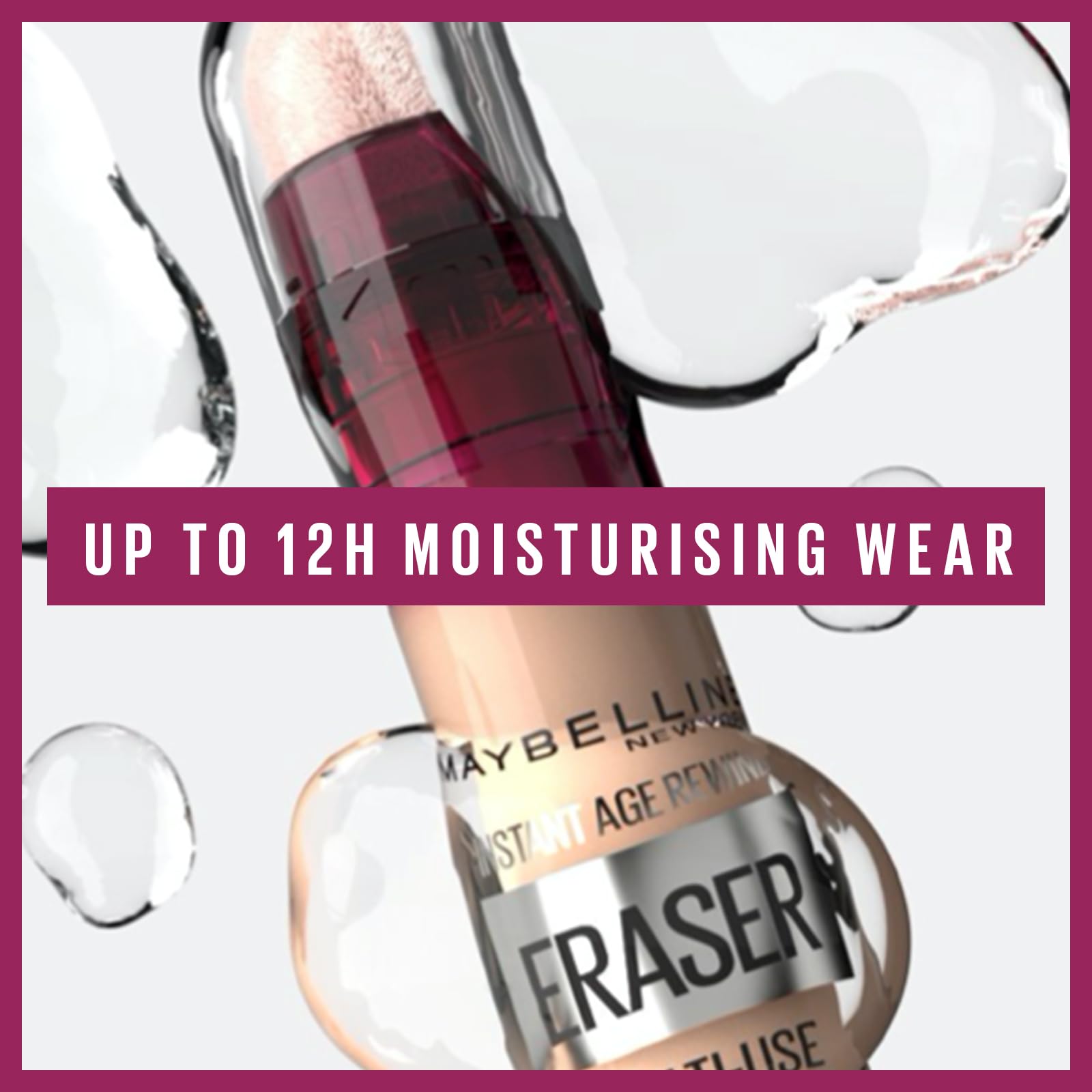 Maybelline Instant Anti-Age Eraser Eye Concealer for Dark Circles and Blemishes, Shade 01 Light 6