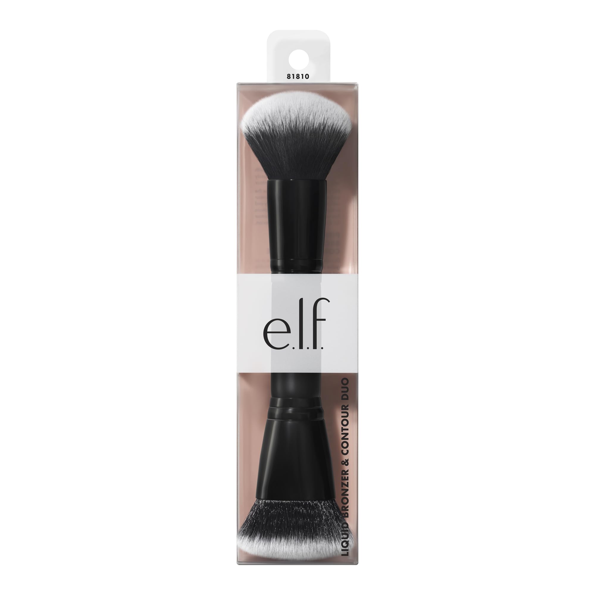 e.l.f. Camo Liquid Bronzer & Contour Duo Brush - Dual-Ended Face Makeup Tool 6
