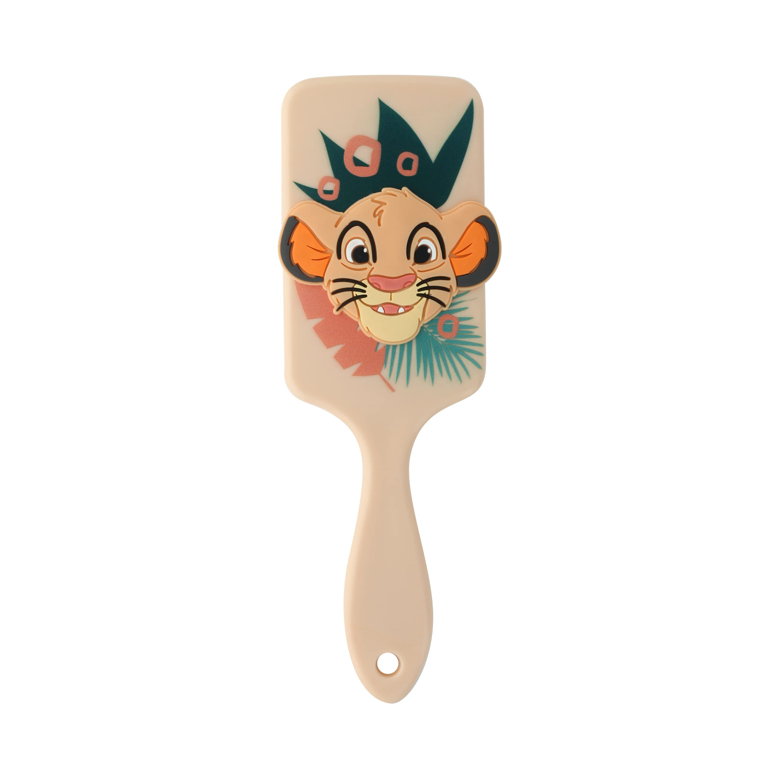 Disney Lion King Simba 3D Detangling Hair Brush - XXL Paddle Size for All Hair Types