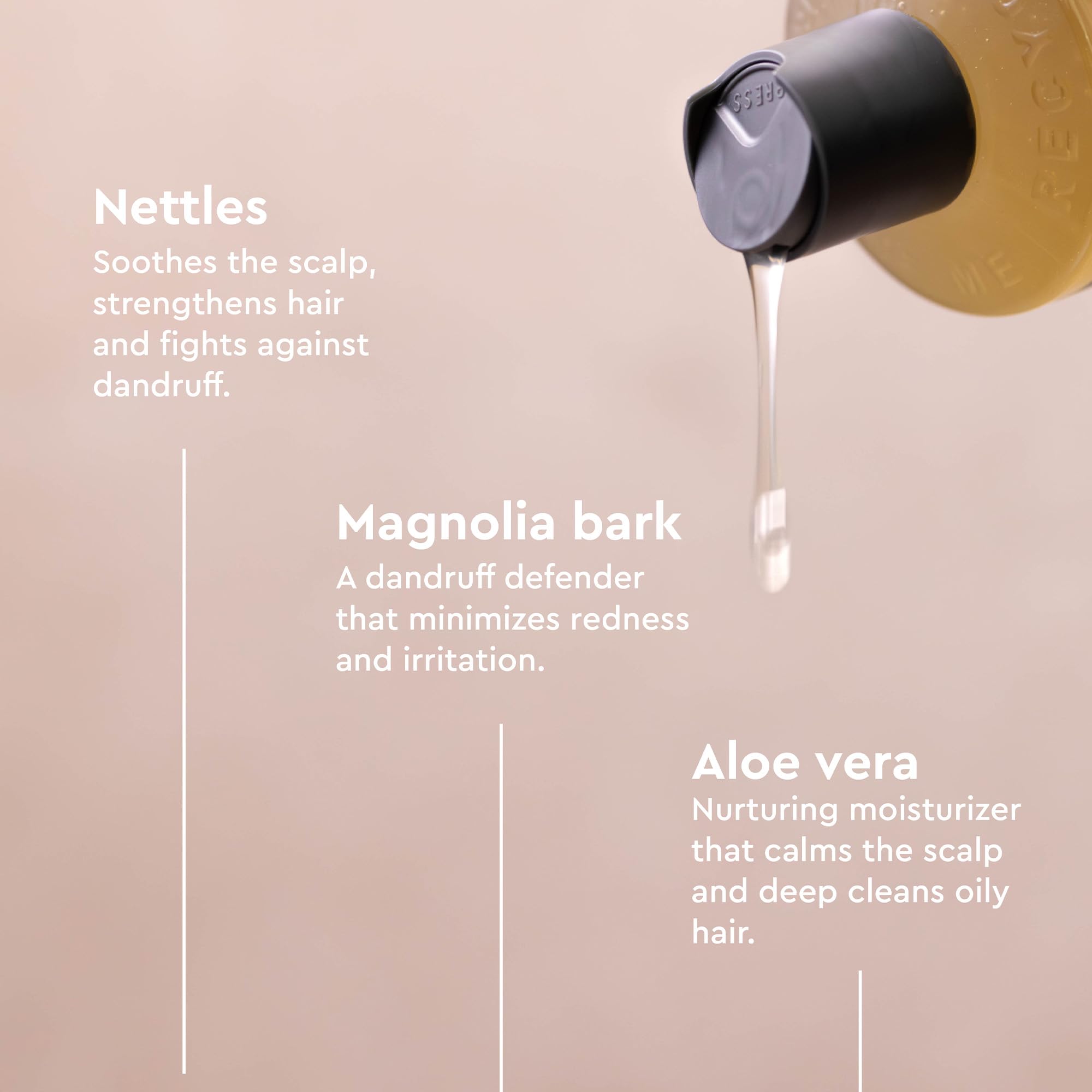 Urtekram Brennnessel-Shampoo für juckende Kopfhaut – Beruhigende Anti-Schuppen-Haarpflege 4