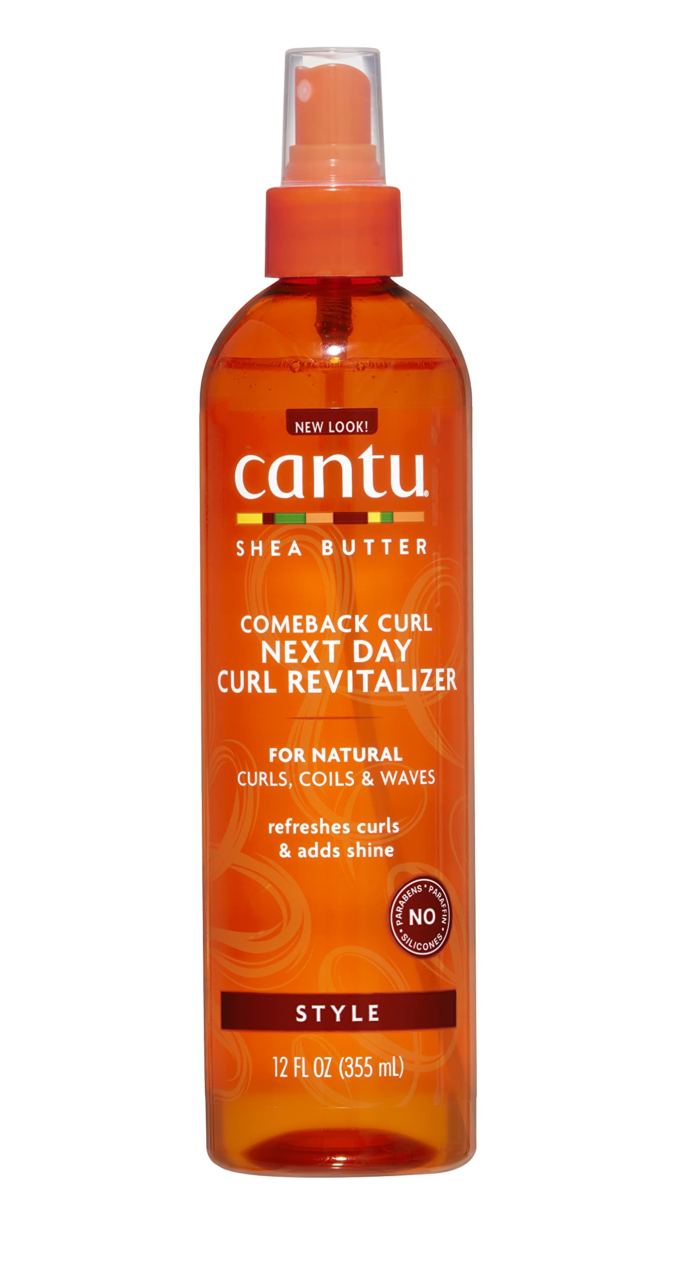 Cantu Shea Butter Comeback Curl Next Day Curl Revitalizer for Natural Hair 355 ml