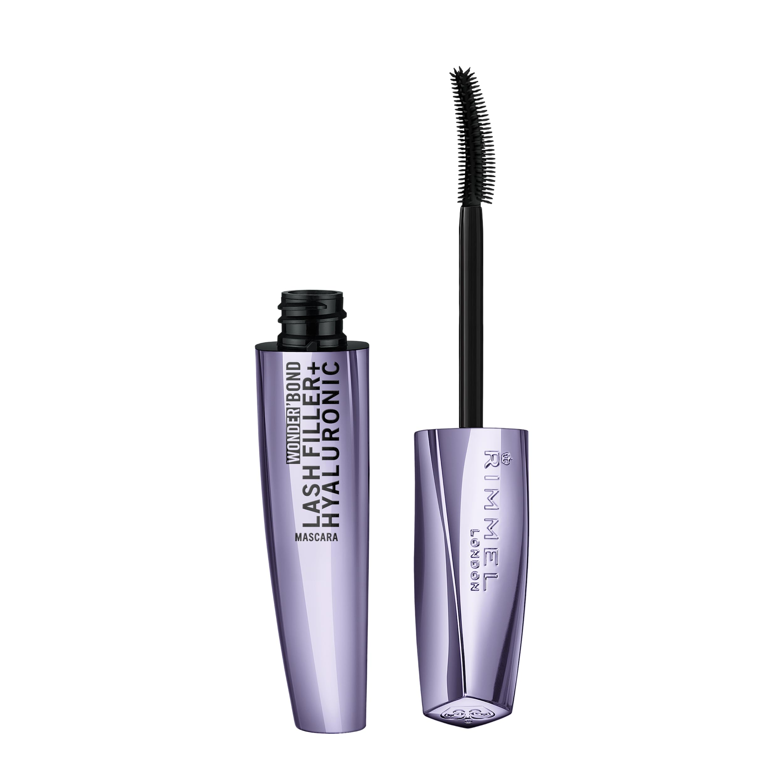 Rimmel Wonder'Bond Lash Filler + Hyaluronic Mascara, 002 Brown, 24H Wear