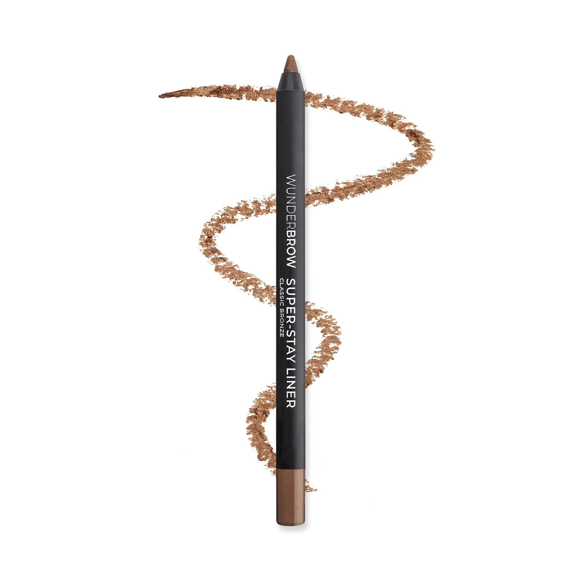 WUNDERBROW Super Stay Eyeliner Pencil - Waterproof & Smudge-Proof in Classic Bronze