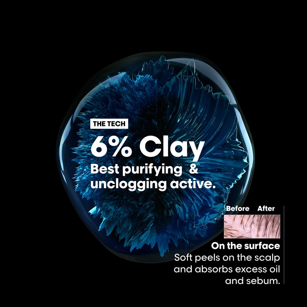 L'Oréal Professionnel Scalp Advanced Professional Clay Anti-Oilness Treatment 5
