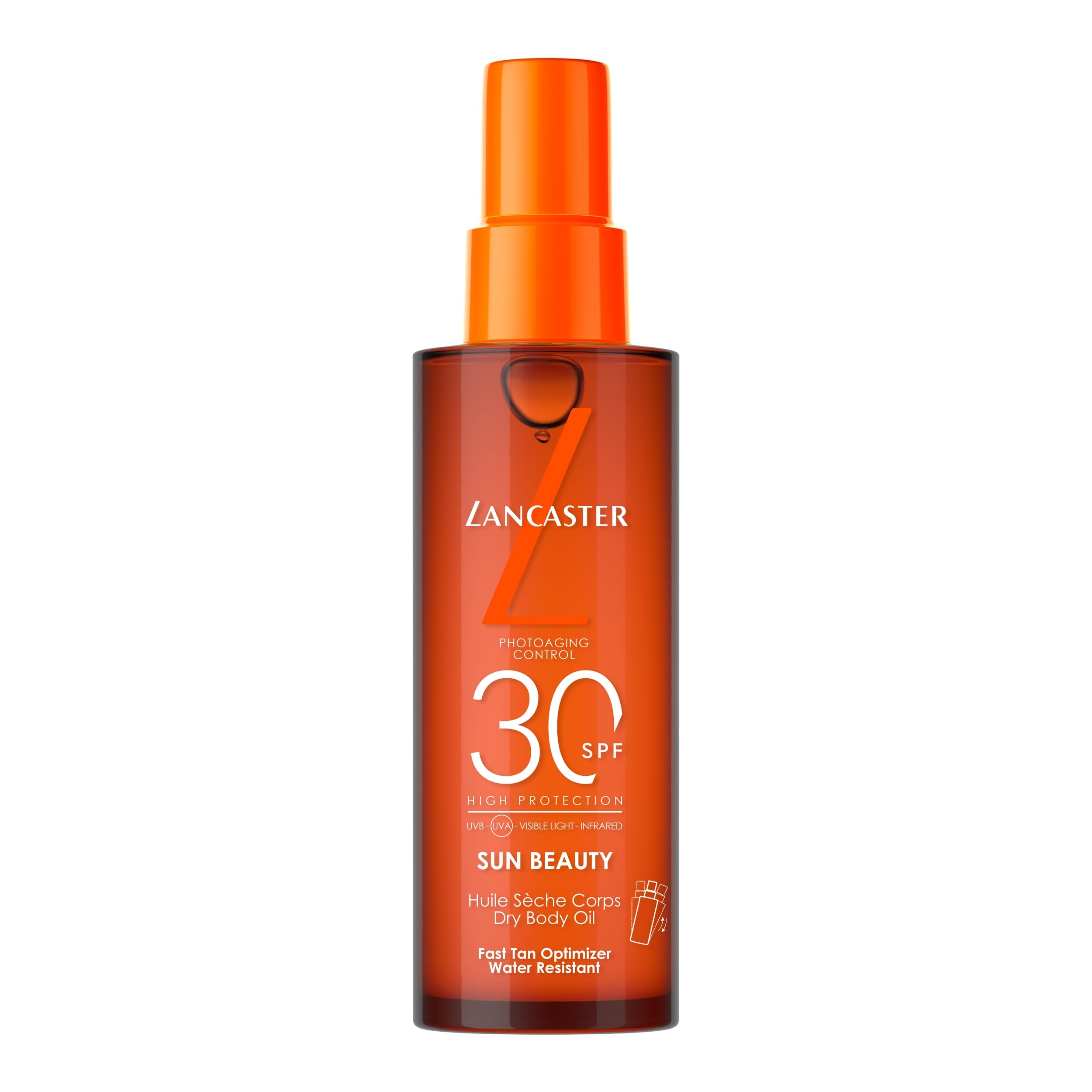 Lancaster Sun Beauty Dry Body Oil SPF30 150ml with Photoaging Control