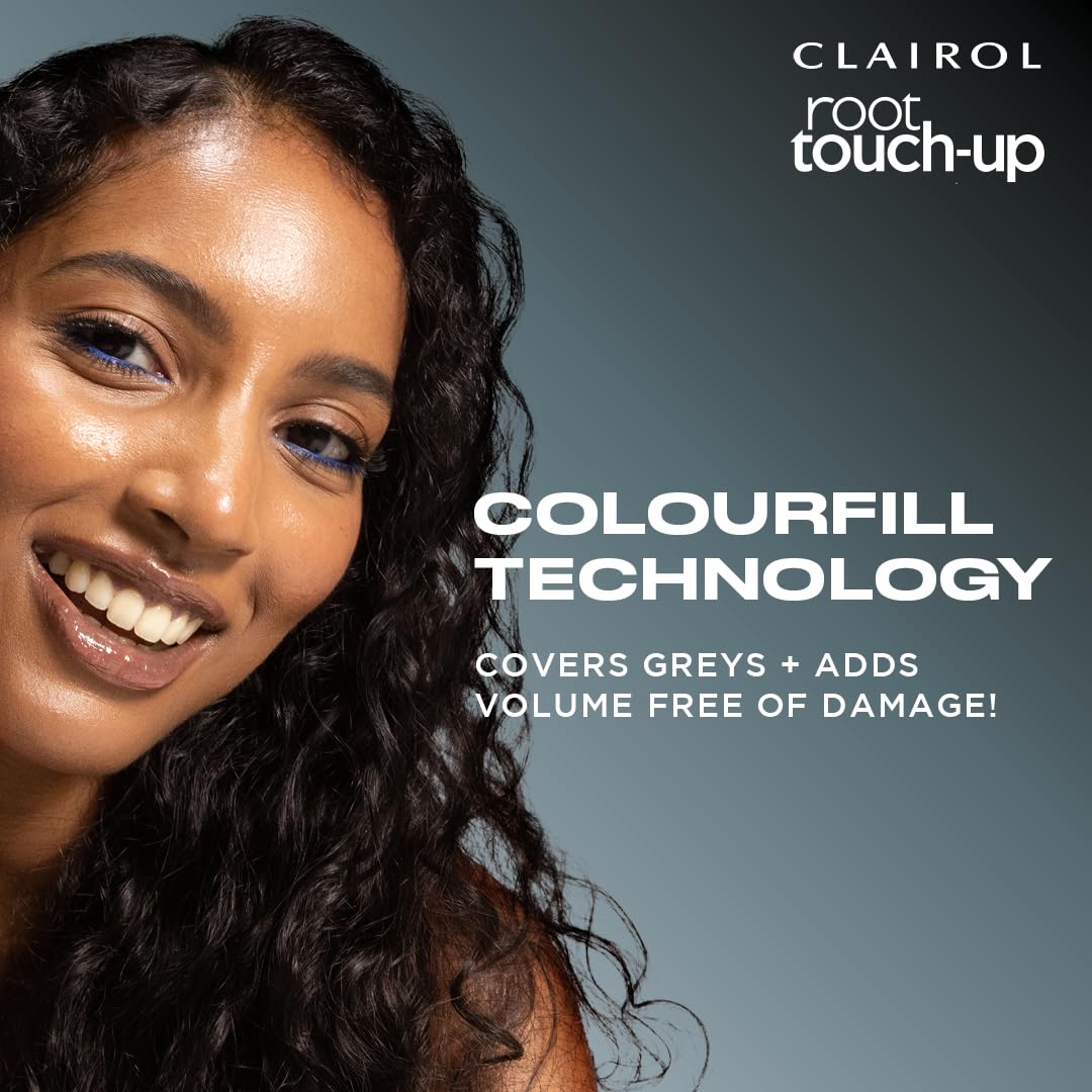Clairol Root Touch Up Spray Light Brown 2-in-1 Temporary Grey Coverage & Volume 75ML 6