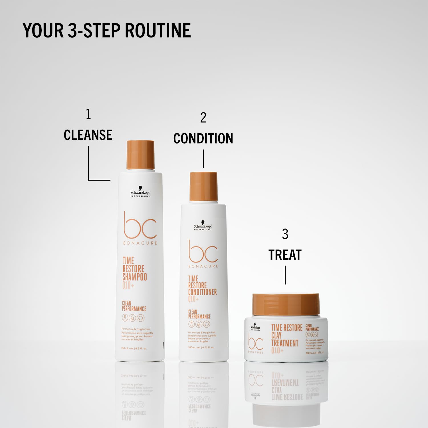 Schwarzkopf BC Bonacure Time Restore Conditioner Q10+ for Mature, Fragile Hair 200ml 6