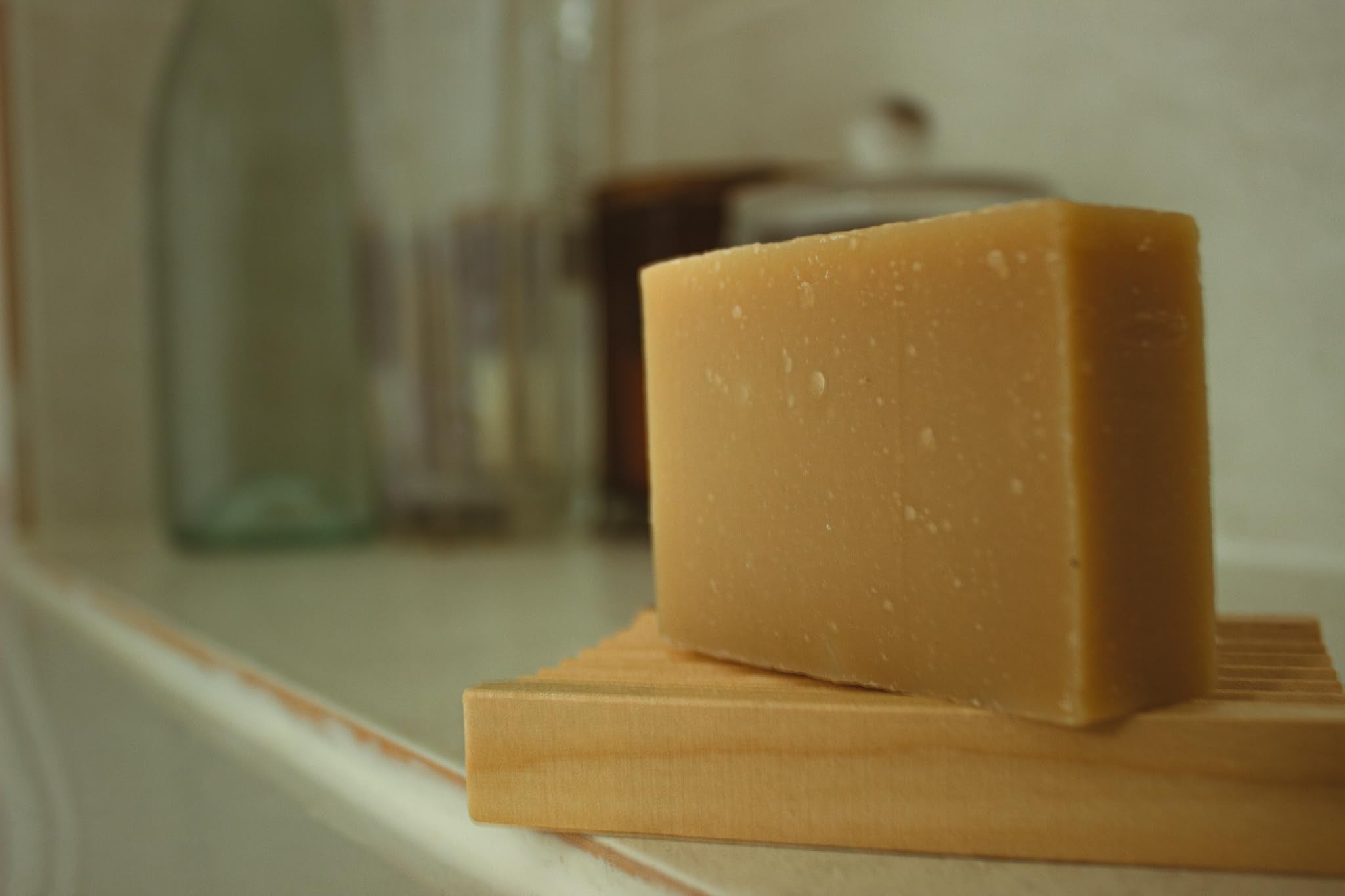 The Little Goat Soap Company Shampoo Bar with Goats Milk and Neem Oil for Eczema Relief 4