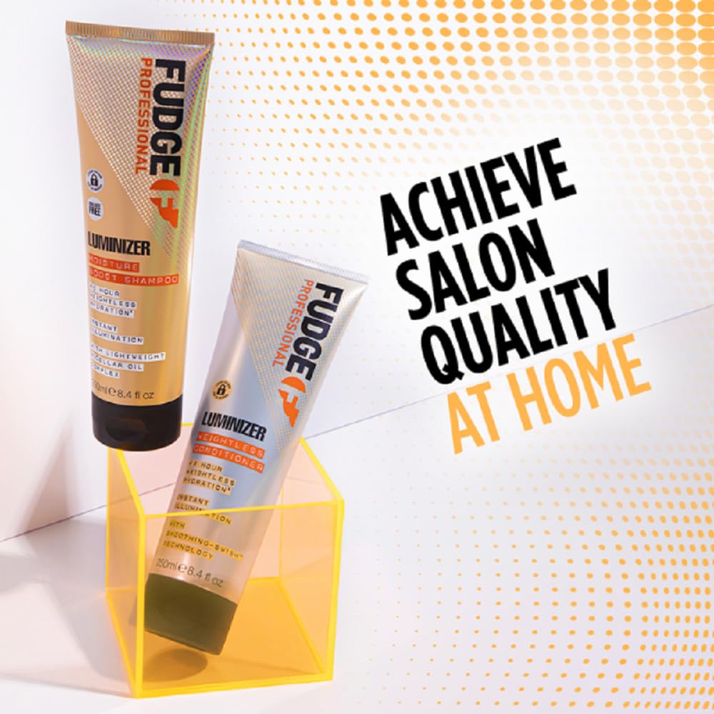 Fudge Professional Luminizer Conditioner for Frizzy Hair - 85% Stronger Hair 5