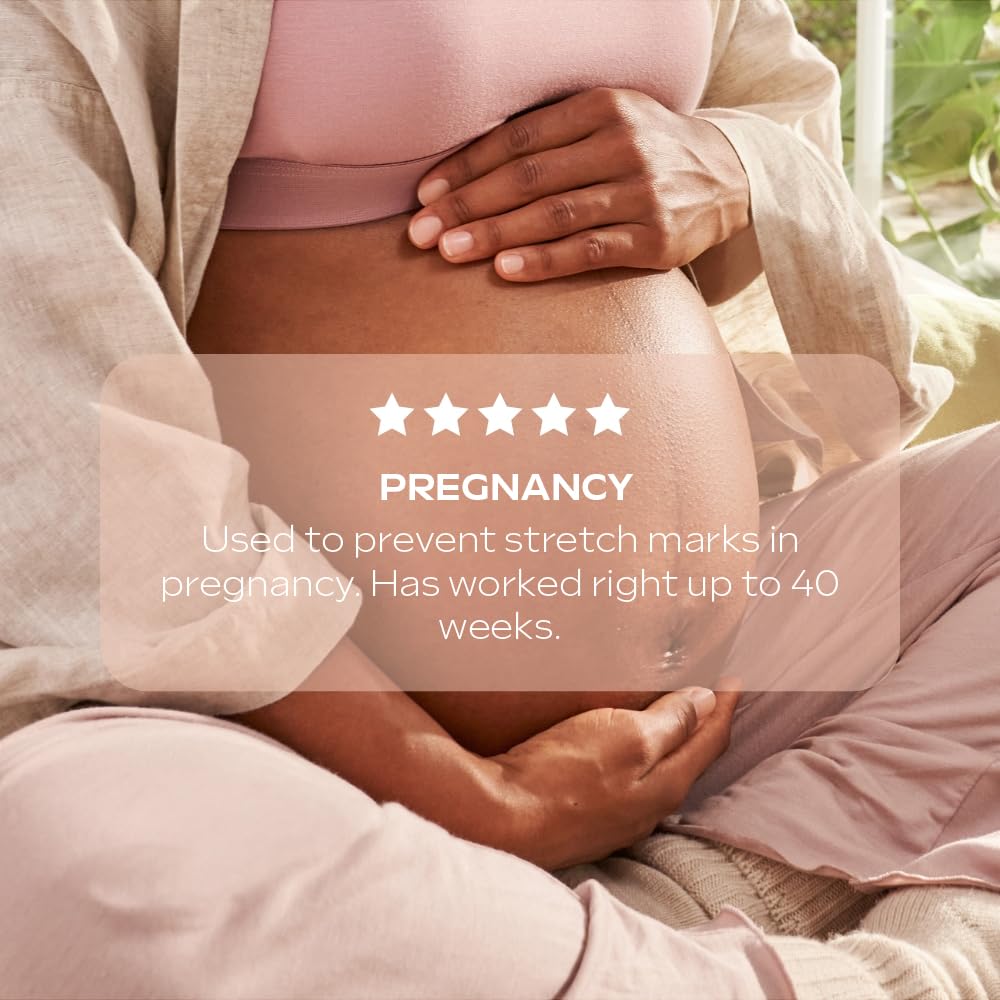 Weleda Bio-Schwangerschafts-Körperbutter für Mütter – Reichhaltige Naturkosmetik für die Körpermassage 6