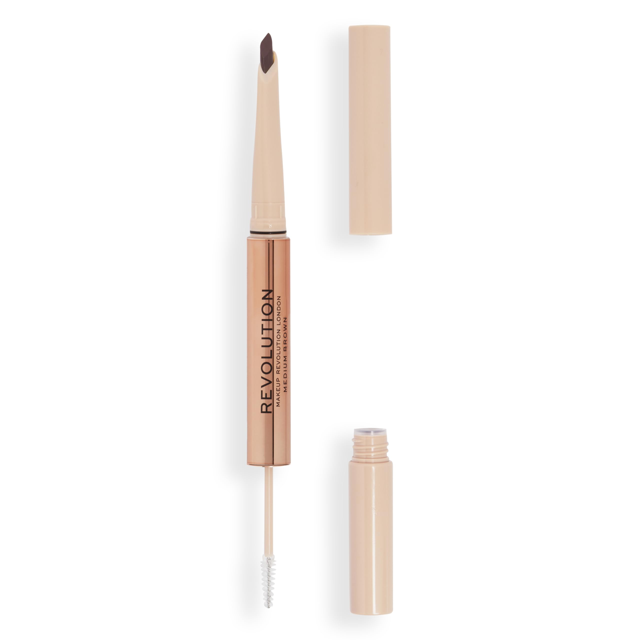 Makeup Revolution Fluffy Brow Filter Duo - Brow Pencil & Eyebrow Gel