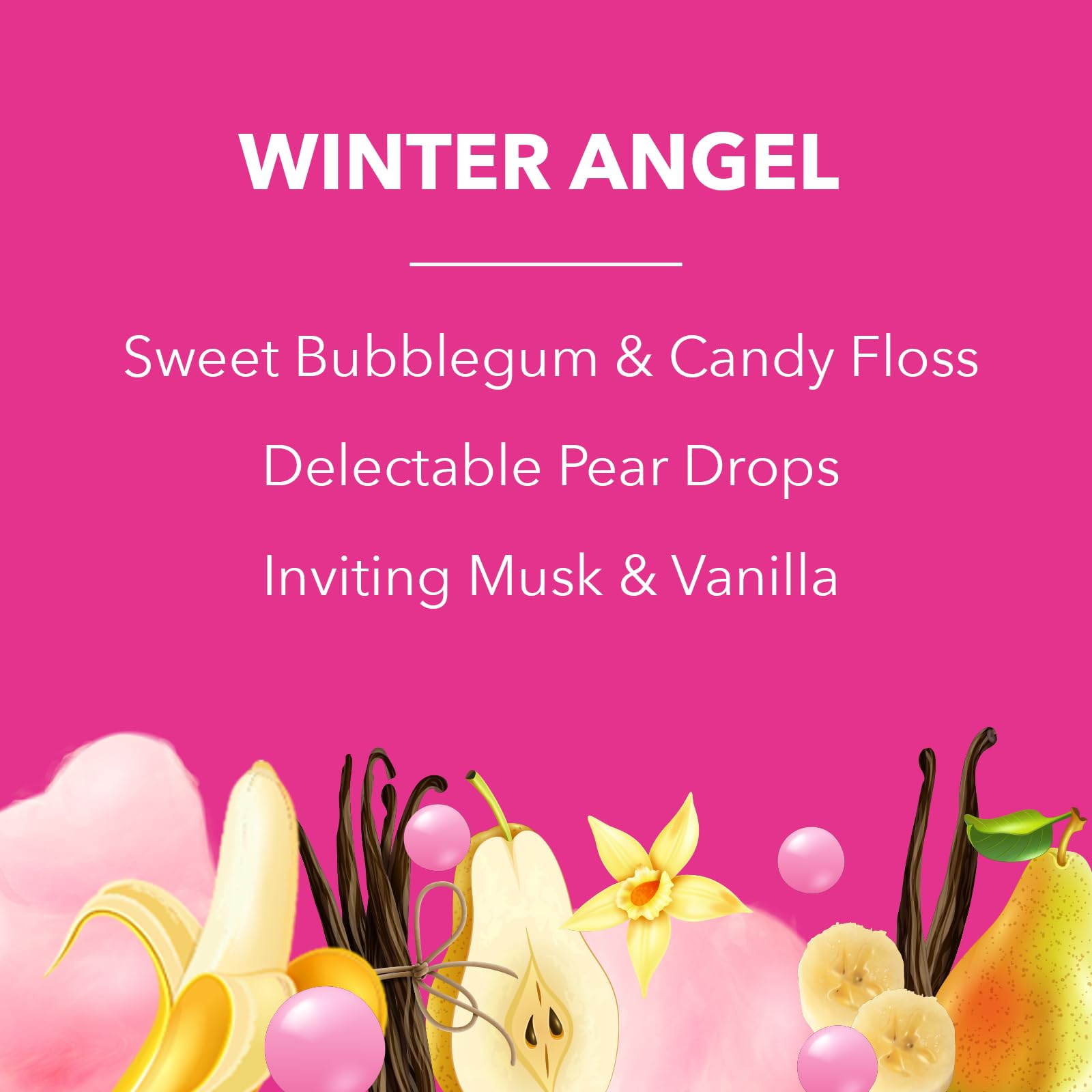 Fabulosa Winter Angel Scented Hand Wash - Gentle Cleansing & Long Lasting Freshness