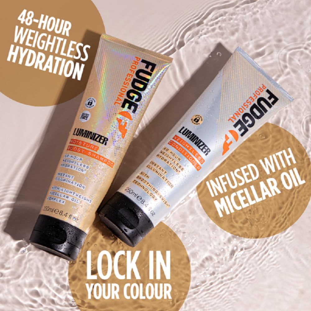 Fudge Professional Luminizer Conditioner for Frizzy Hair - 85% Stronger Hair 4