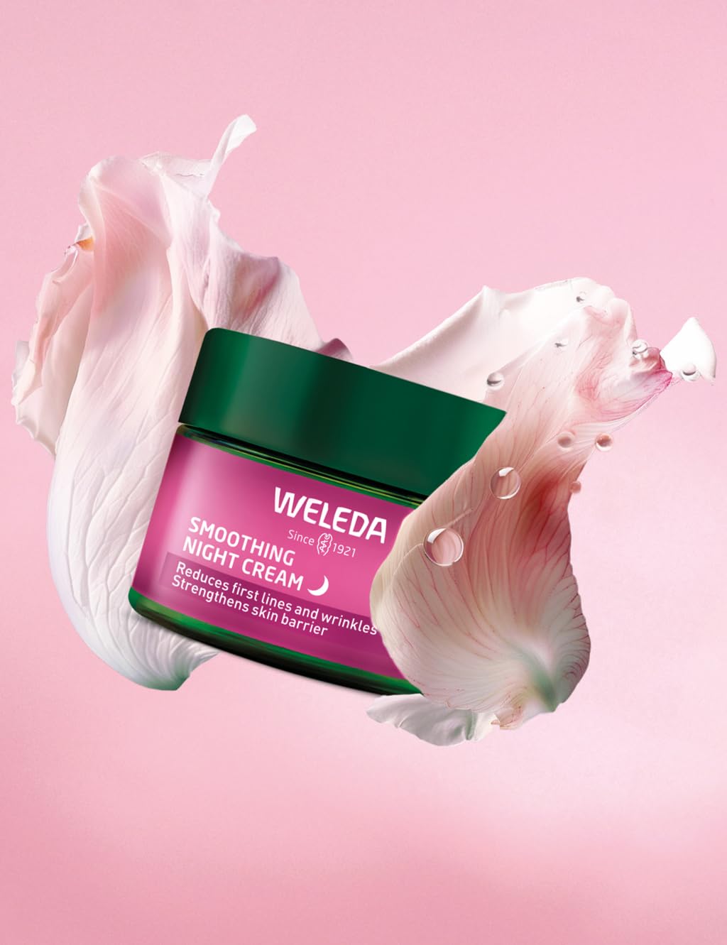Weleda Smoothing Night Face Cream with Wild Rose & White Tea for Moisturising 3